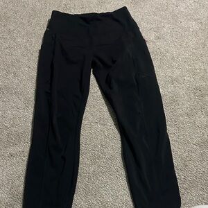 Black High-Waisted Leggings